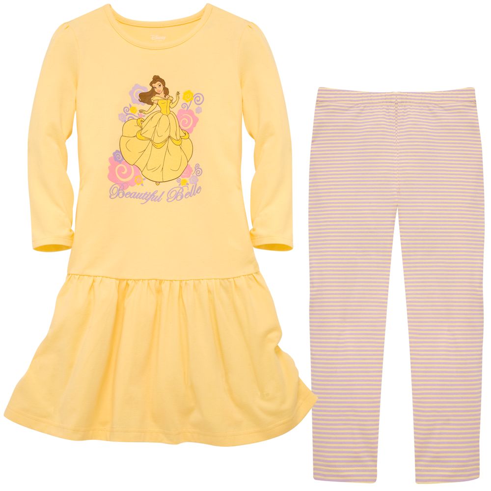 Belle Dress and Legging Set for Girls