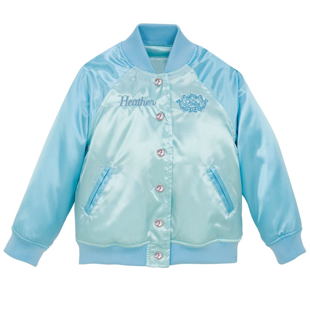 Personalized Varsity Ariel Jacket for Girls