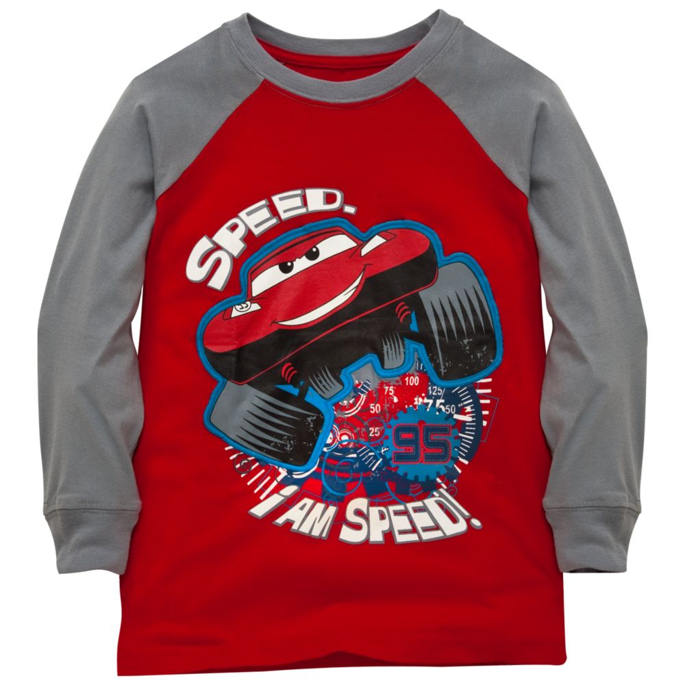 Disney Long Sleeve I Am Speed Disney Cars Tee