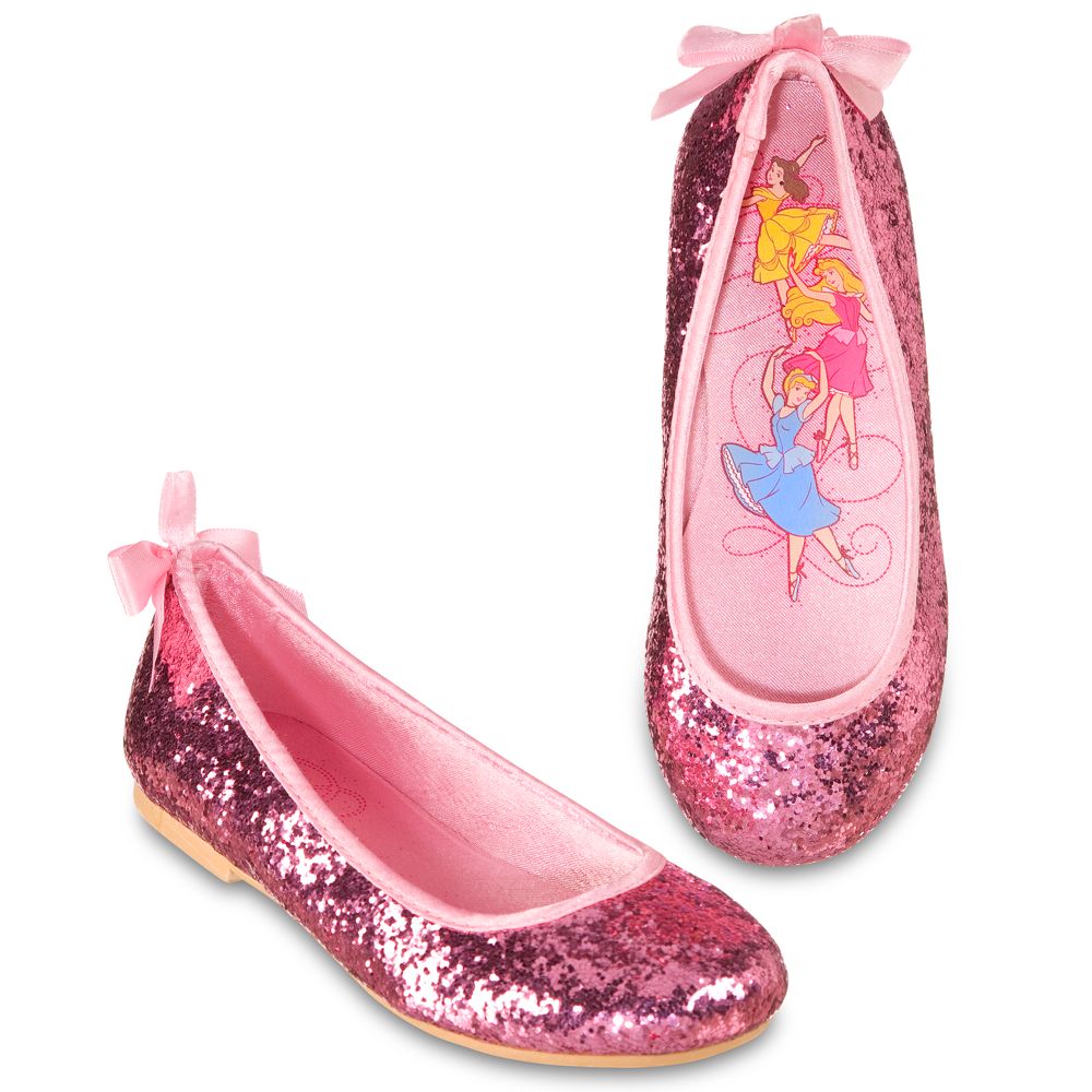 Glitter Ballerina Disney Princess Shoes