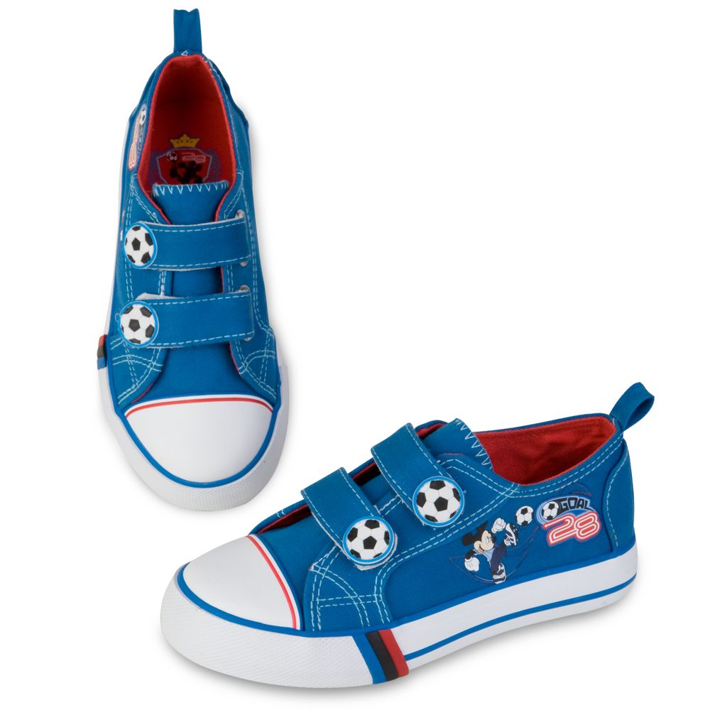 Soccer Mickey Mouse Sneakers for Toddler Boys