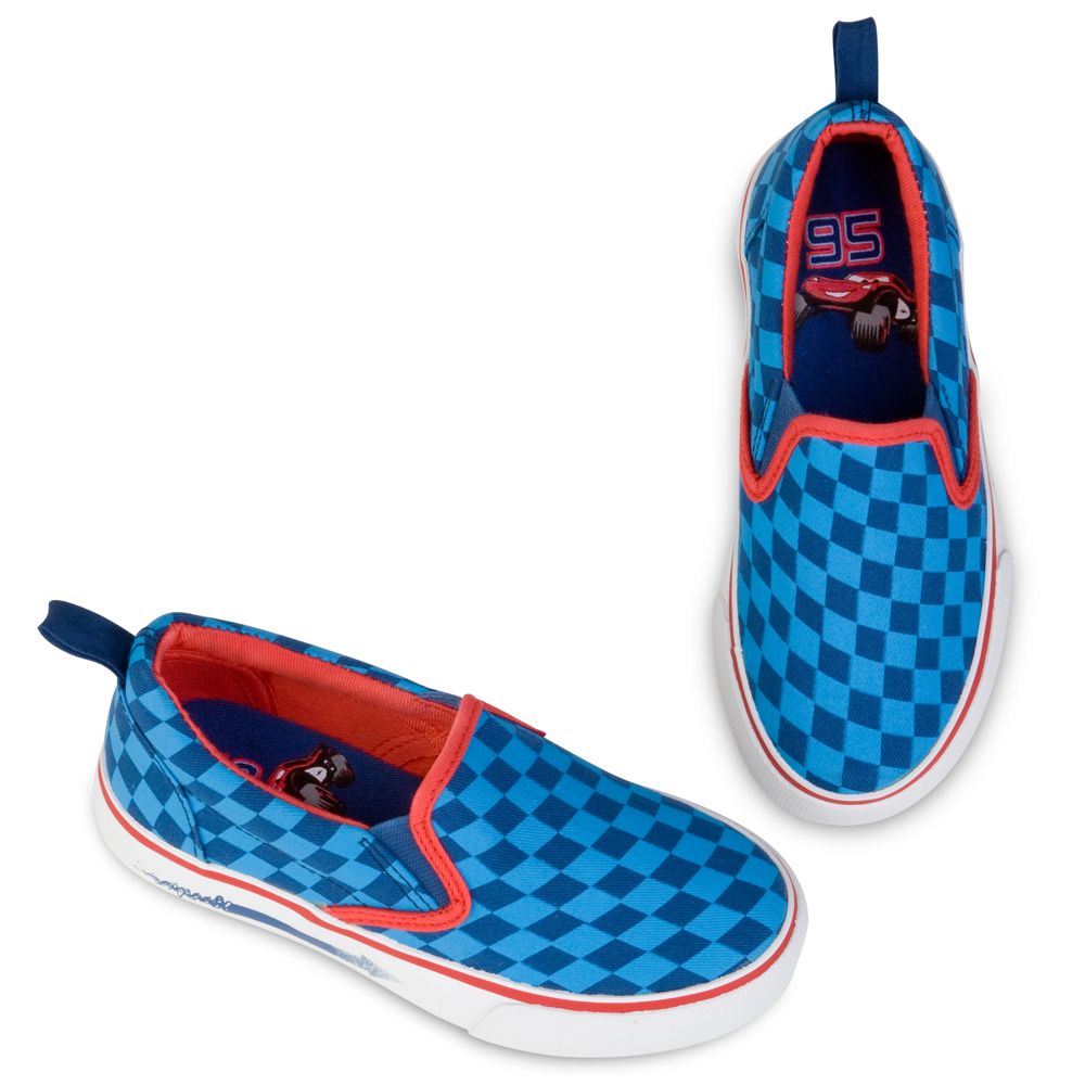 Slip-On Disney Cars Sneakers for Boys