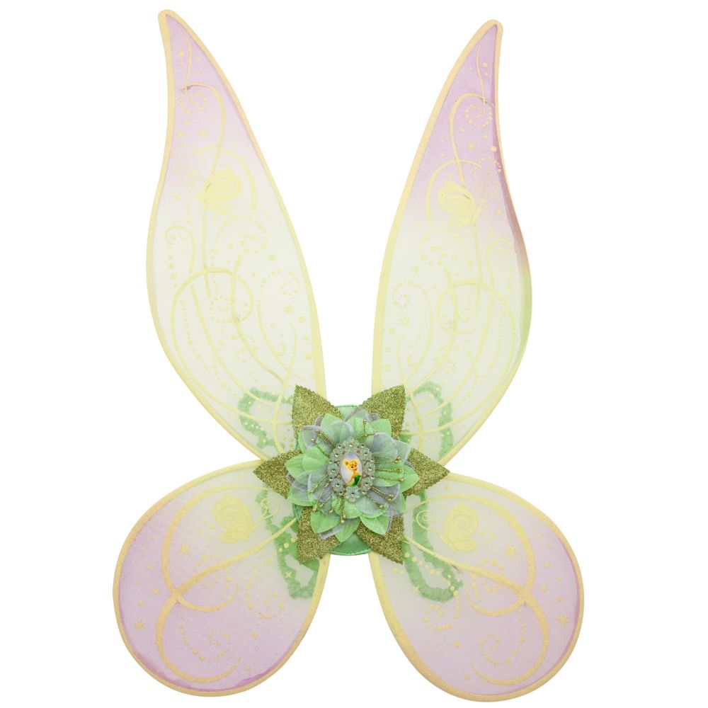 Glow-in-the-Dark Light-Up Tinker Bell Wings for Girls