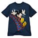 Time for fun with our ''Woosh'' Mickey Mouse Tee. Speeding across your shirt, our most famous mouse makes a bold entrance on our soft tee complete with a distressed art Mickey. 