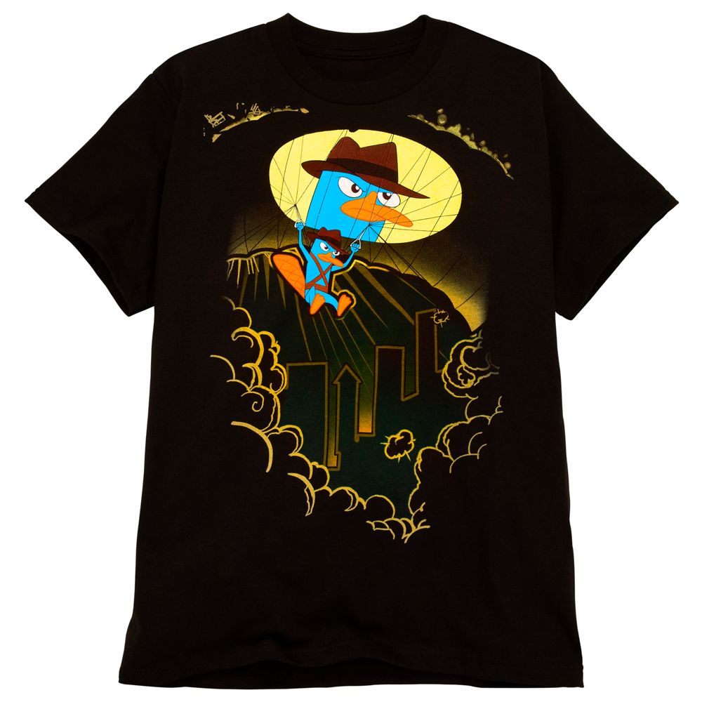 Parachute Agent P Phineas and Ferb Tee for Boys