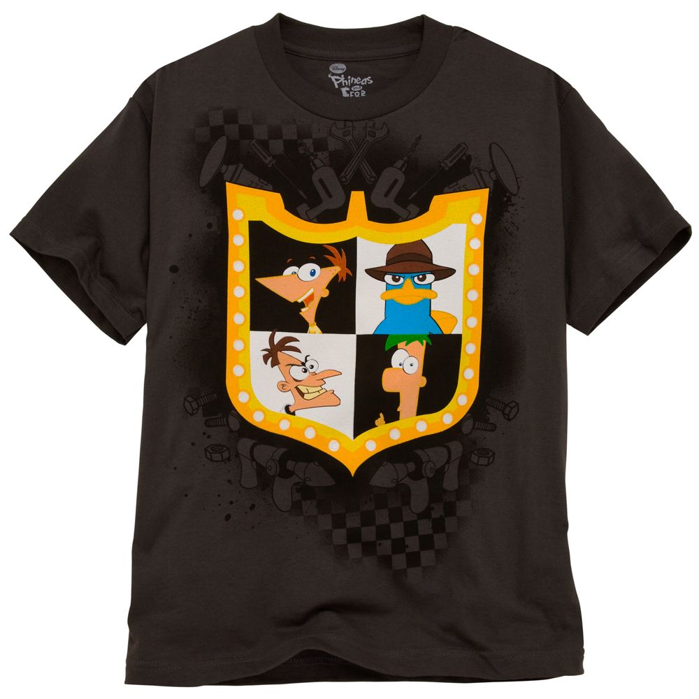 Crest Phineas and Ferb Tee for Boys