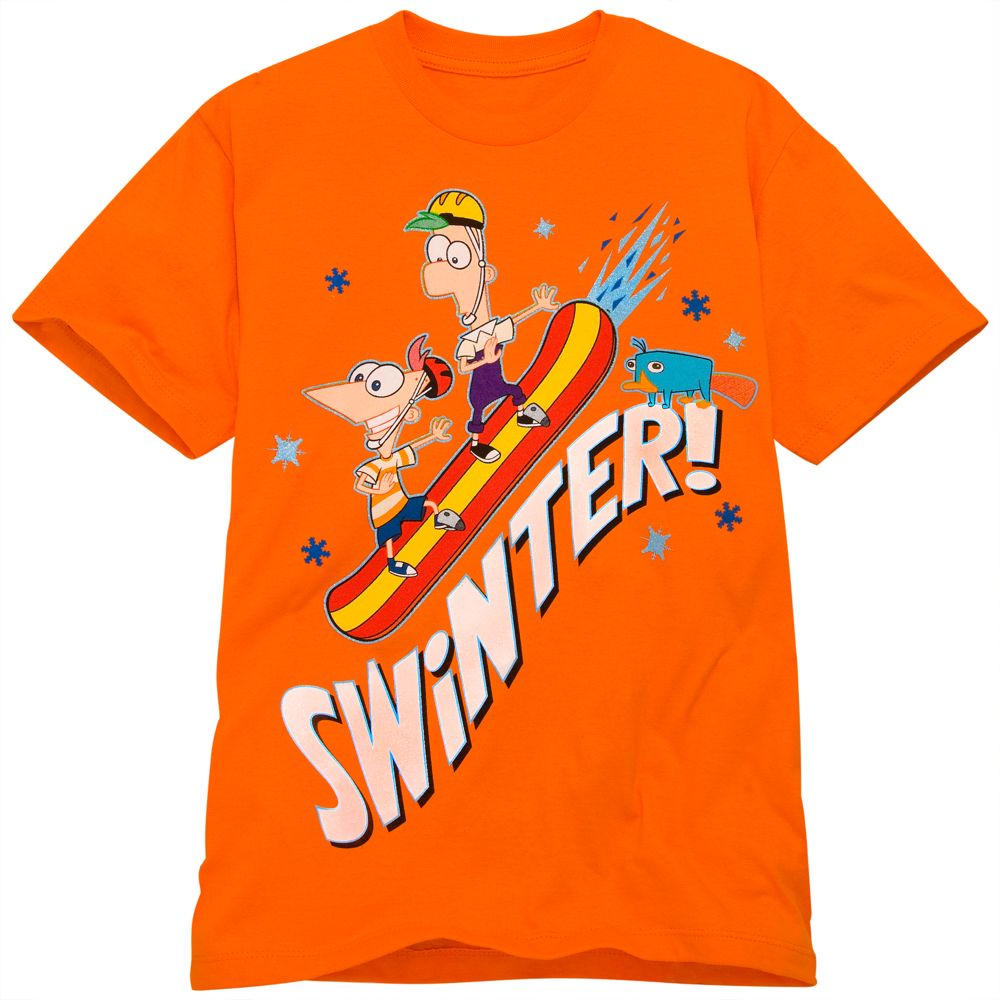 Swinter! Phineas and Ferb Tee for Boys