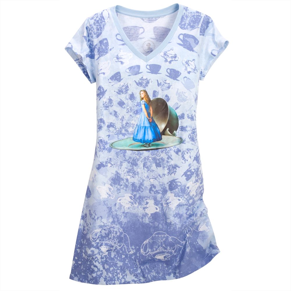 Curiouser Alice in Wonderland Nightshirt for Women
