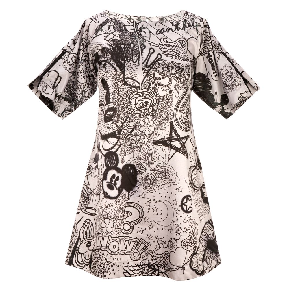 Fitted Graffiti Minnie Mouse Tunic by Disney Couture for Women