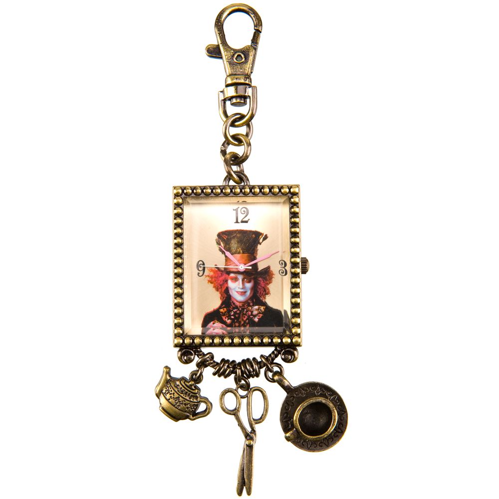 Alice in Wonderland Mad Hatter Clip Watch