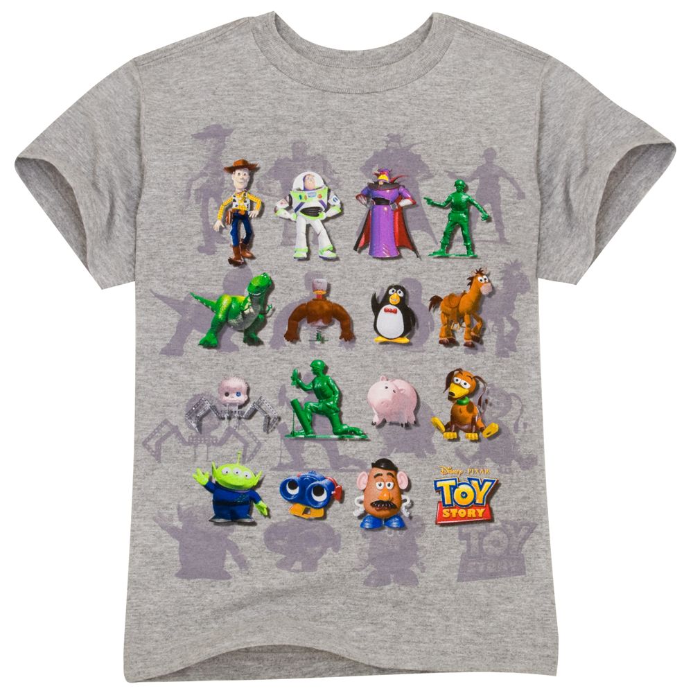 Organic Cast of Toy Story Tee for Boys
