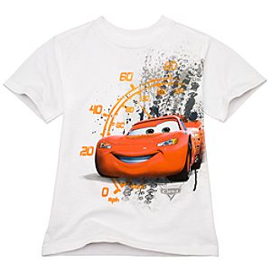Organic Speedometer Lightning McQueen Tee for Boys