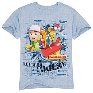 Organic Blueprint Handy Manny Tee for Boys