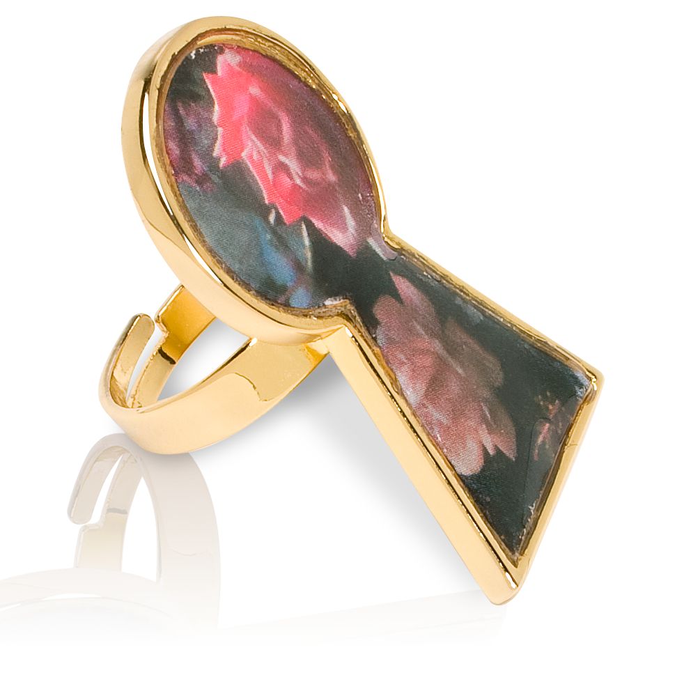Jewelry & Watches Keyhole Alice in Wonderland Ring by Tom Binns for Disney Couture