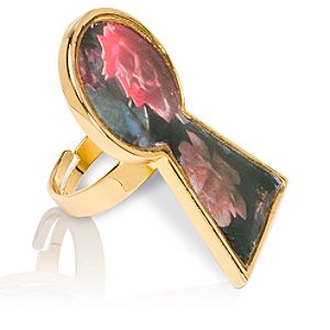 Jewelry & Watches Keyhole Alice in Wonderland Ring by Tom Binns for Disney Couture