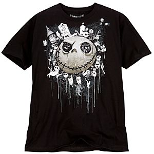 Organic Tim Burtons The Nightmare Before Christmas Tee for Men