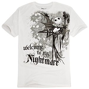 Organic Welcome to My Nightmare Jack Skellington Tee for Men