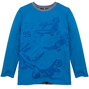 Reversible Long-Sleeve Disney Cars Tee