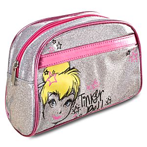 Glitter Tinker Bell Cosmetics Bag