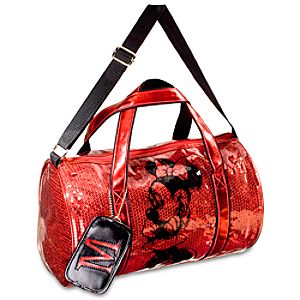 Sequin Minnie Mouse Duffle Bag