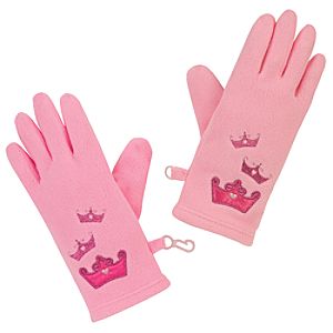 Fleece Disney Princess Gloves