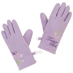 Fleece Tinker Bell Gloves