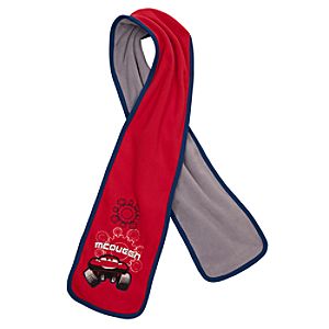 Fleece Lightning McQueen Scarf