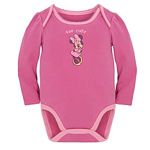 Too Cute Minnie Mouse Bodysuit