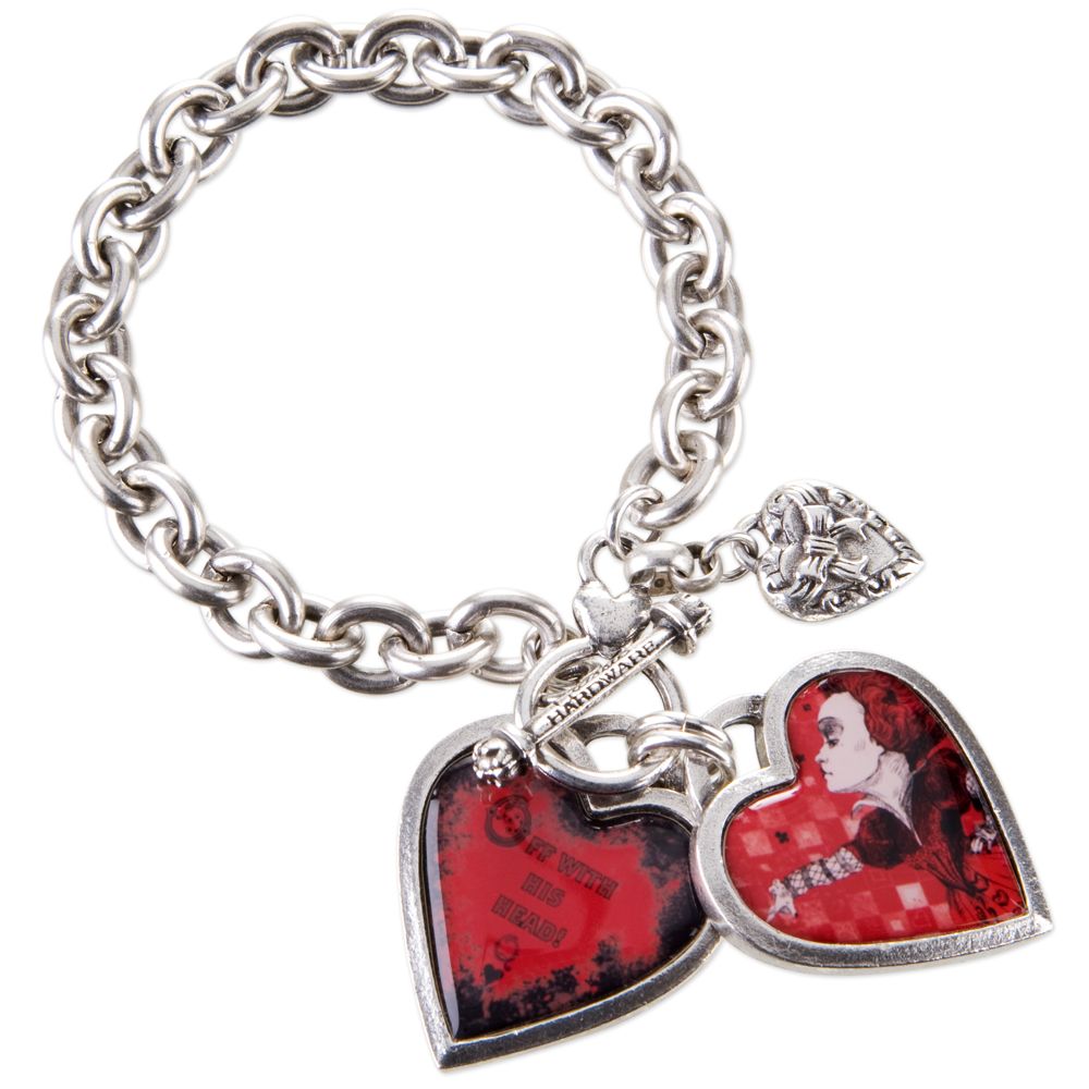 Red Queen Alice in Wonderland Bracelet by Classic Hardware