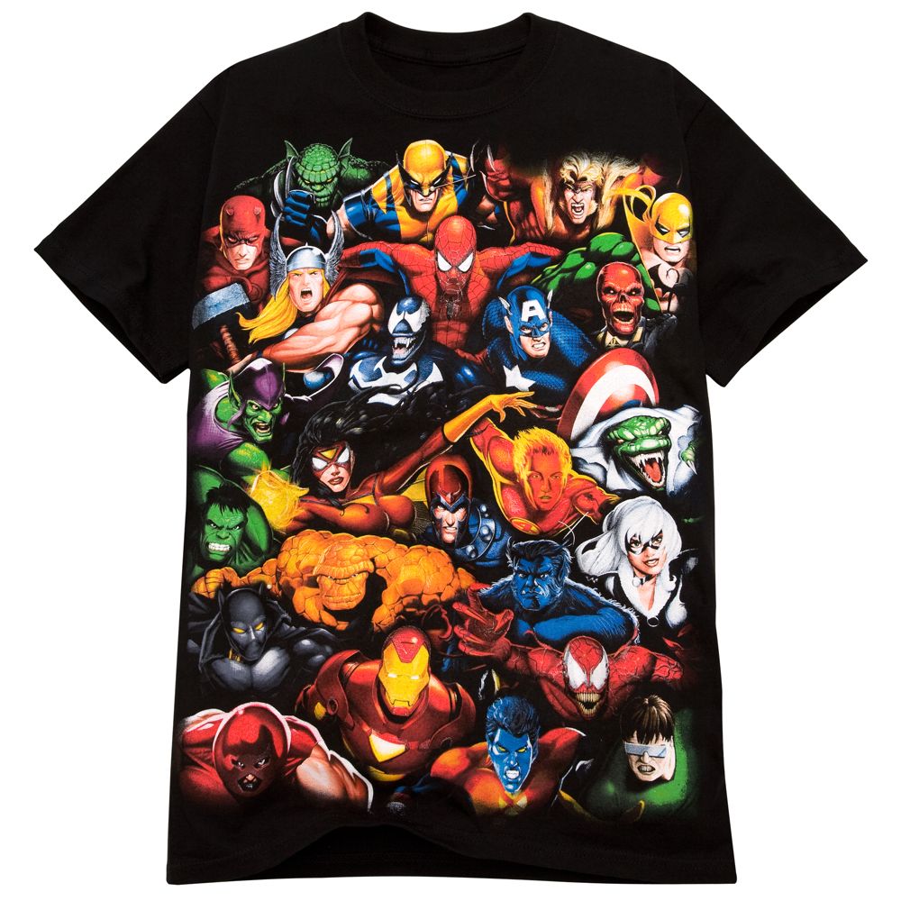 Marvel Superhero Tee for Men