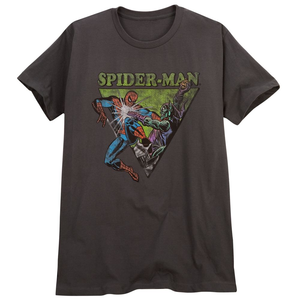 Slim Fit Battle Spider-Man Tee for Men