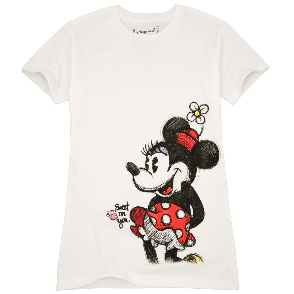 Organic Sweet On You Minnie Mouse Tee for Women