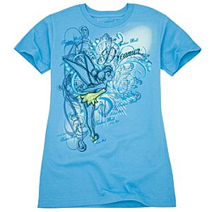 Organic Tinker Bell Dreamer Tee for Women