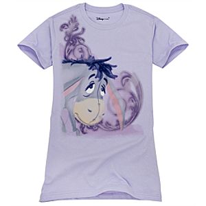 Organic Illustrated Eeyore Tee for Women