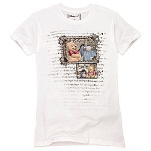 Organic Eeyore and Winnie the Pooh Tee for Women