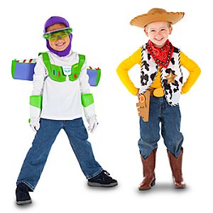 Toy Story Buzz and Woody Costumes -- Set of 2