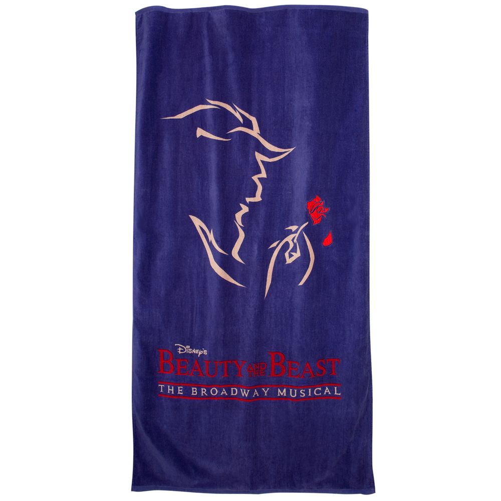 Beauty and the Beast: The Broadway Musical Beach Towel
