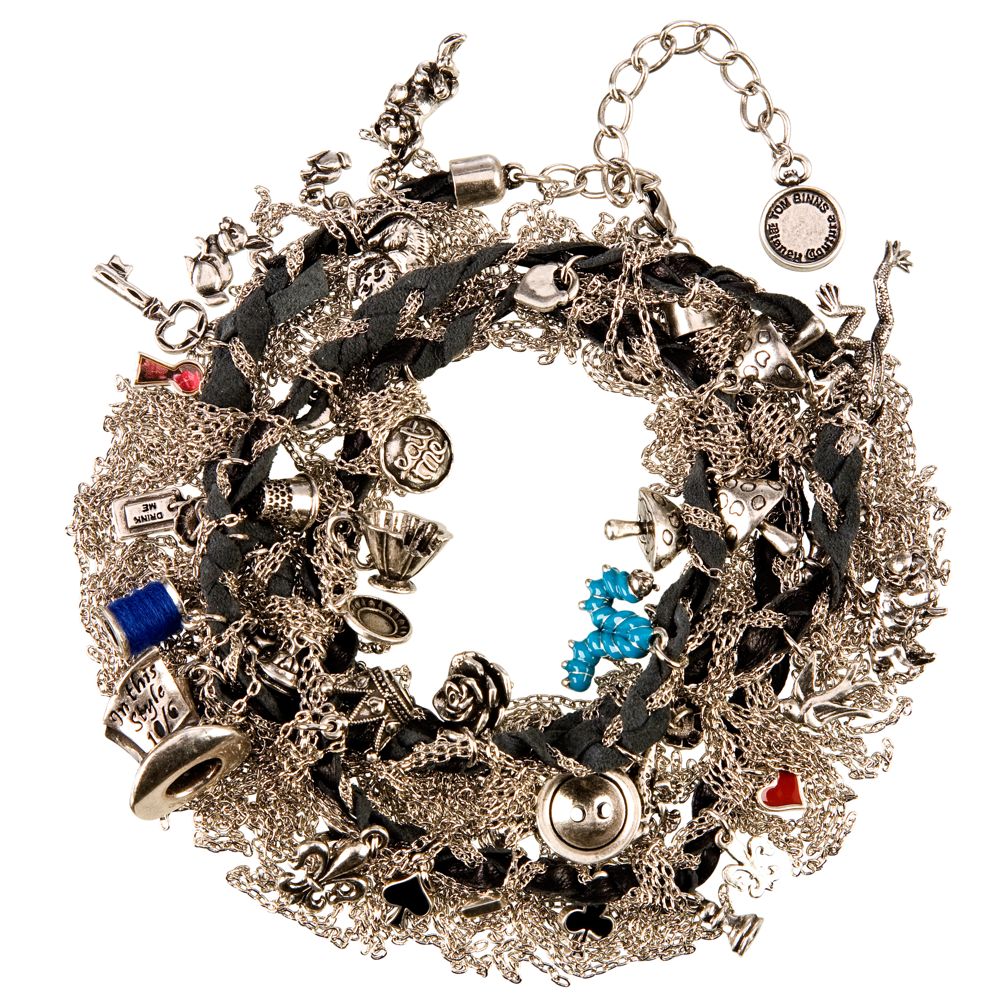 Mad Hatter Alice in Wonderland Bracelet by Tom Binns for Disney Couture