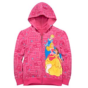 Hoodie Disney Princess Sweatshirt Jacket