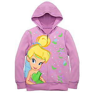 Hoodie Tinker Bell Sweatshirt Jacket