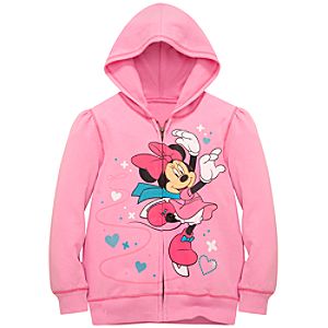 Hoodie Minnie Mouse Sweatshirt Jacket