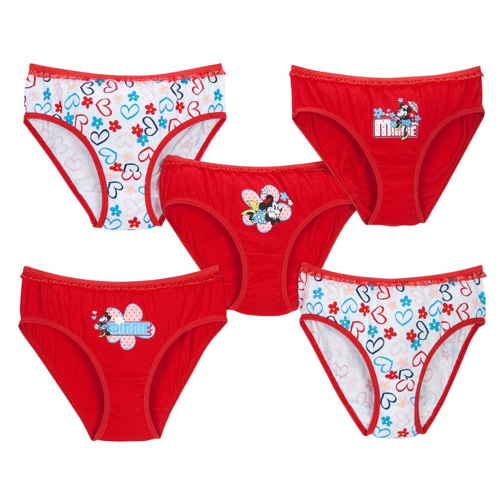Sweetheart Minnie Mouse Underwear Set -- 5-Pack