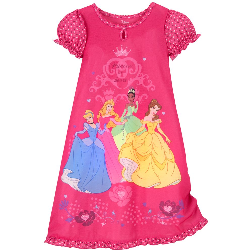 ''Princess at Heart'' Disney Princess Nightshirt for Girls