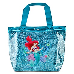 Personalized Deluxe Glitter Ariel Swim Tote Bag