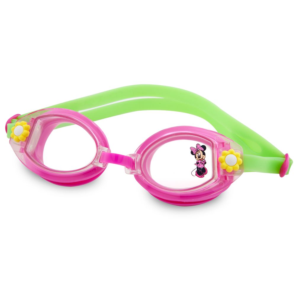 When she takes a dip wearing these Minnie Mouse Swim Goggles she'll see clearly under the water. Watertight fit improves visibility and comfort, and won't she look cute!