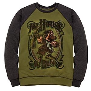 Raglan Sleeve Fleece Grumpy Sweatshirt
