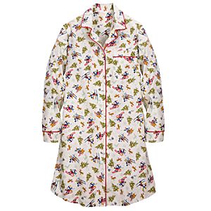 Skiing Minnie and Mickey Mouse Nightshirt