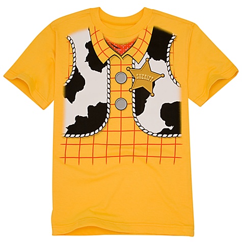 Organic Toy Story 3 Woody Costume Tee for Boys