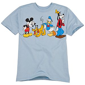 Organic Fab 4 Mickey and Friends Tee
