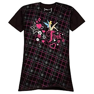 Organic Tartan Tinker Bell Tee